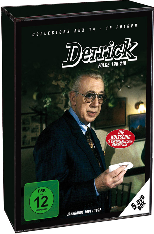 Produktabbildung: Derrick Collector´s Box, Folge 196 - 210