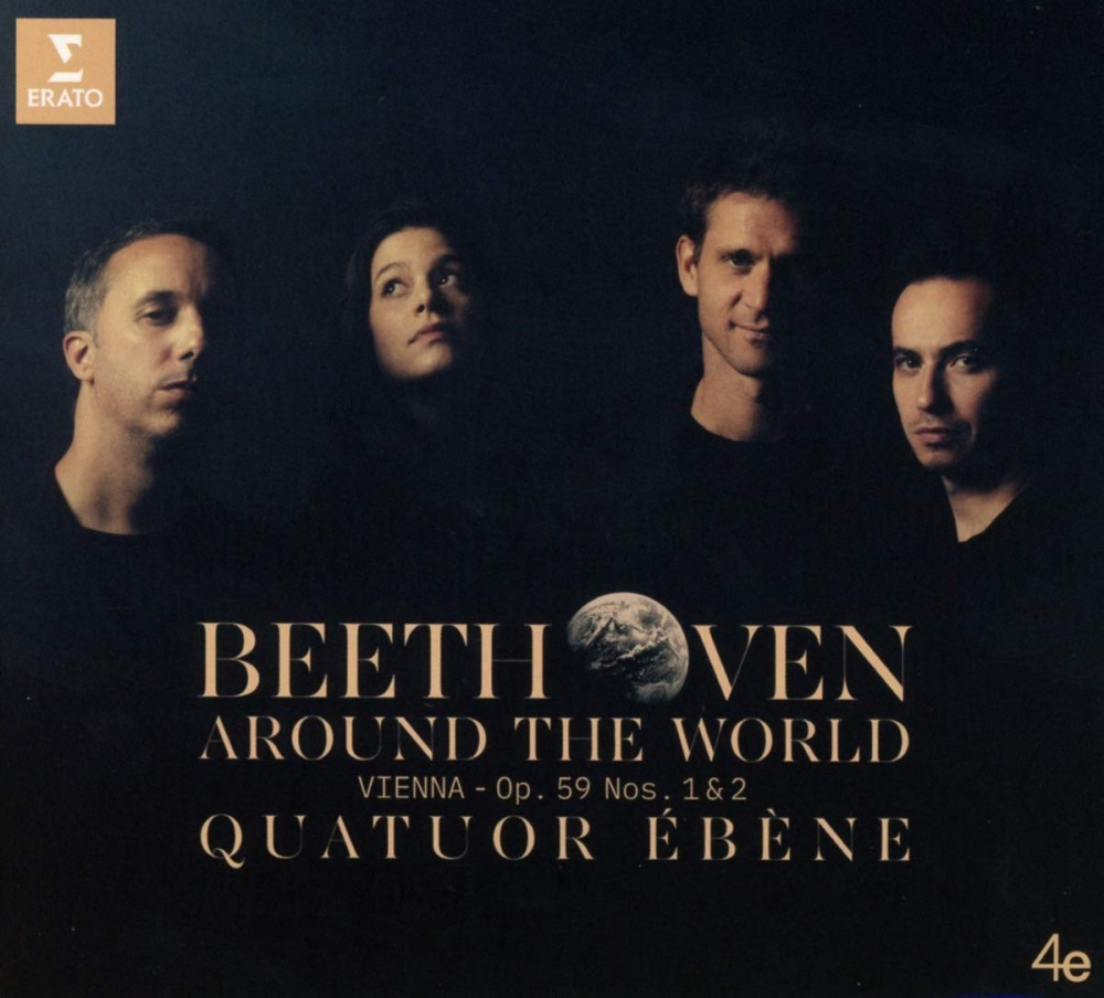 0190295396022 - Beethoven Around The World Wien-Op59 1 & 2 - Quatuor Ébène (CD)