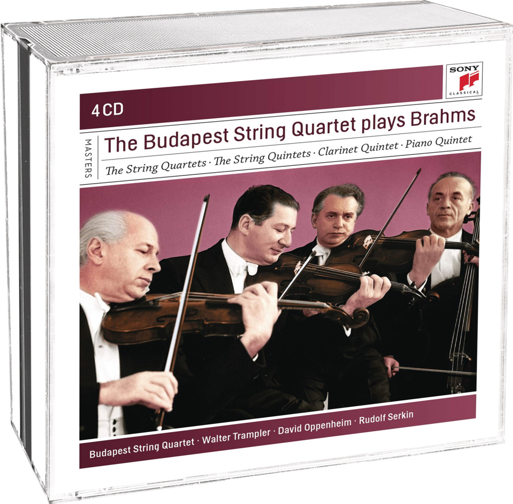 0194397893328 - The Budapest Strinq Quartet Play Brahms