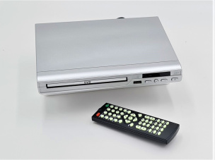 DVD-Player silber