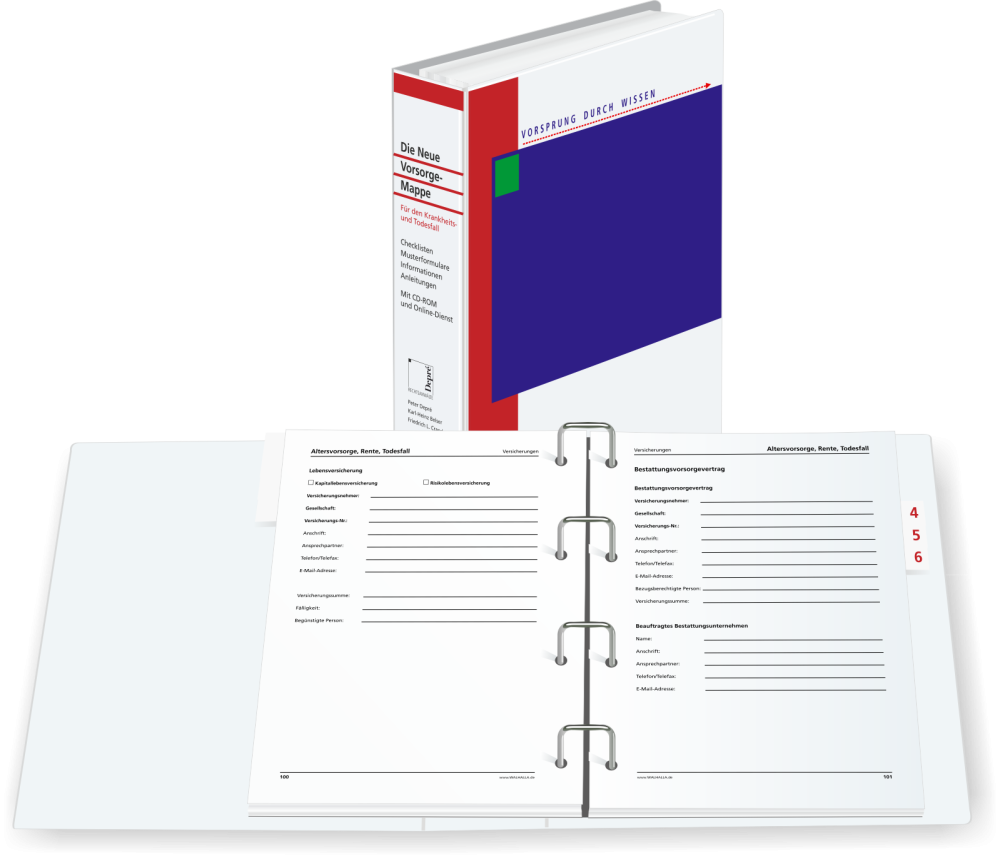 Die Neue Vorsorge-Mappe
