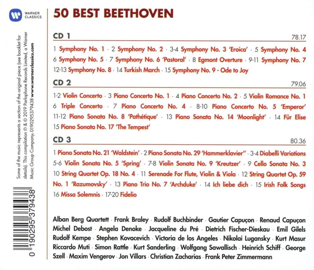 50 Best Beethoven