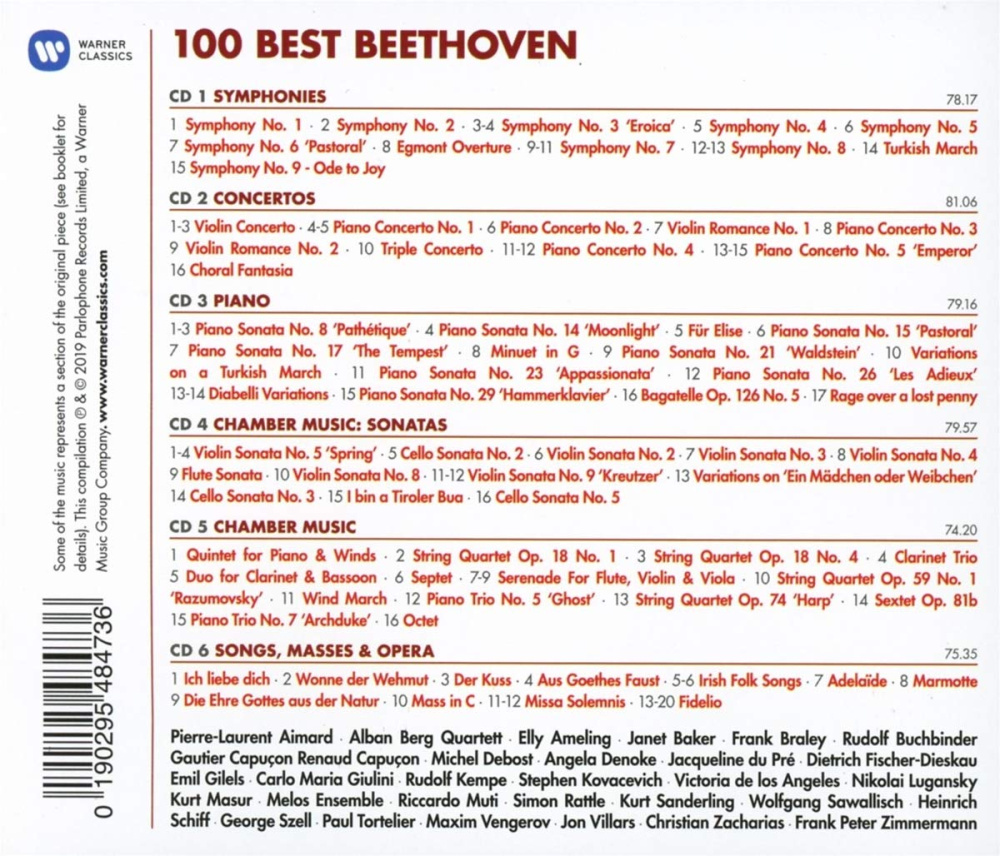 100 Best Beethoven