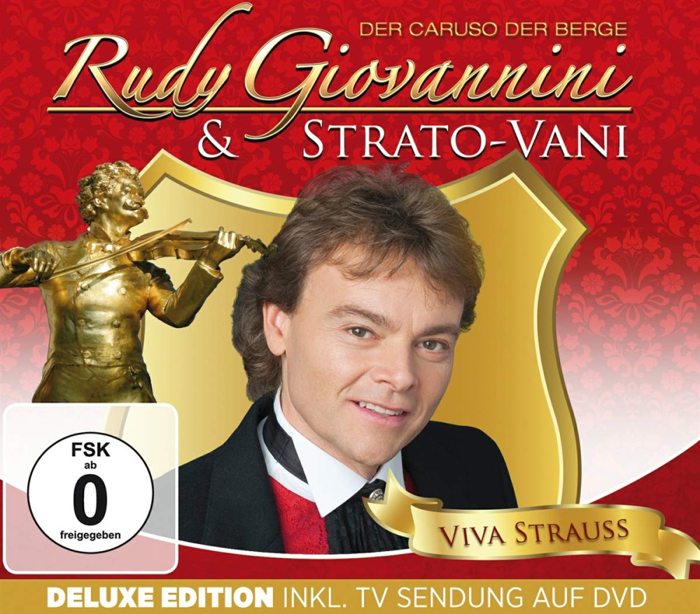 9002986721017 - Viva Strauss (CD+DVD) - Rudy Giovannini (CD mit DVD)