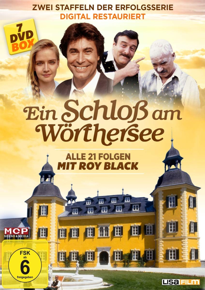 9002986195948 - Ein Schloss am Wörthersee Alle 21 Folgen mit Roy Black (DVD)