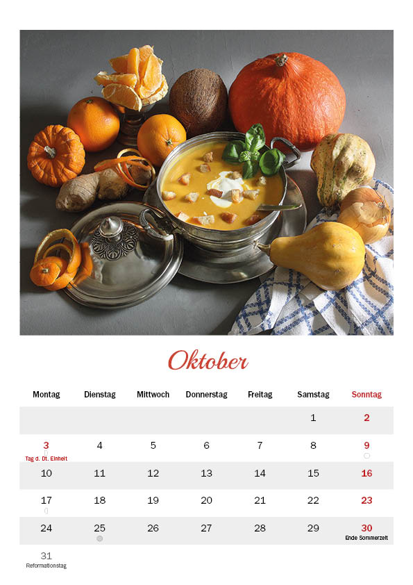 Ostdeutscher Küchenkalender 2022