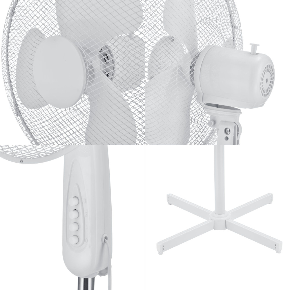 Standventilator Dunlop weiß