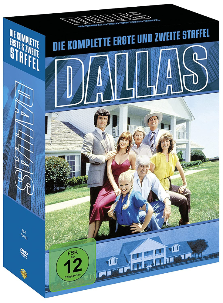 5051890156488 - Dallas - Die komplette erste und zweite Staffel (DVD)