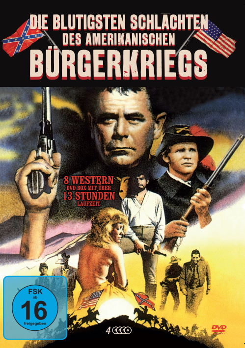 4051238079043 - Die blutigsten Schlachten des Amerikanischen Bürgerkriegs DVD-Box (DVD)