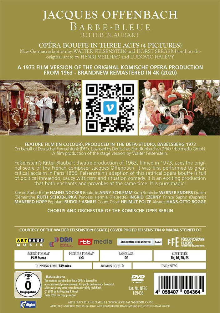Offenbach: Ritter Blaubart - Barbe-Bleue