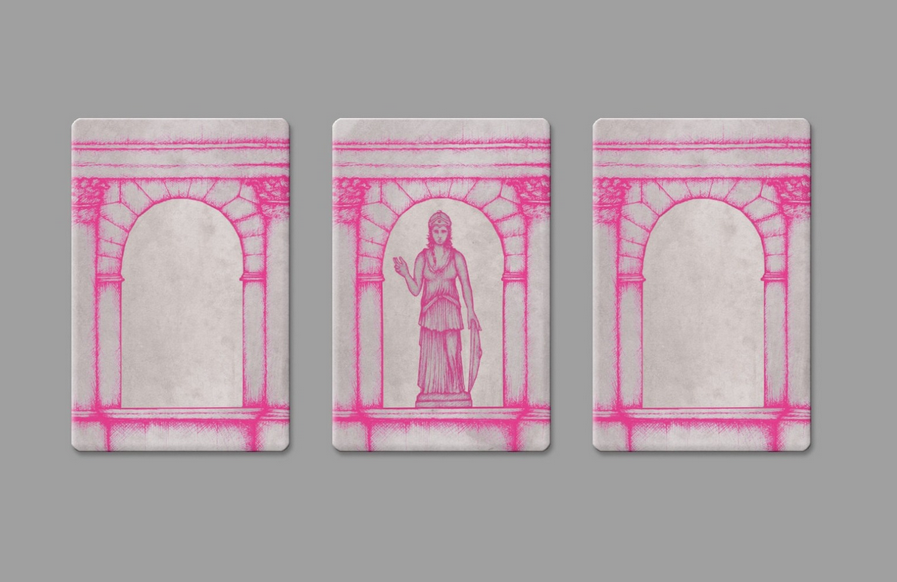 Das Kolosseum als Kartenhaus 