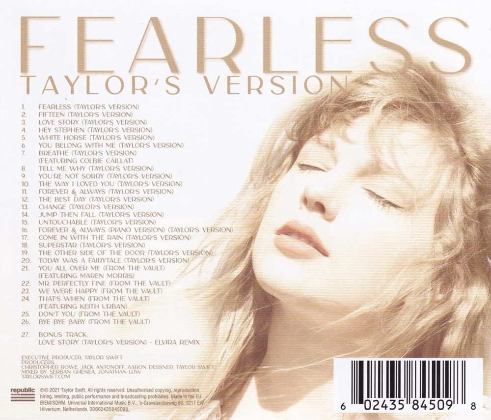 Fearless (Taylor's Version)