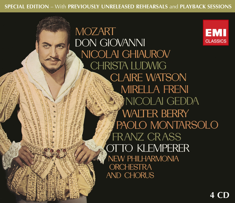 5099970448320 - Don Giovanni (M Proben-Ausz) - Klemperer Ghiaurov Ludwig Gedd (CD)