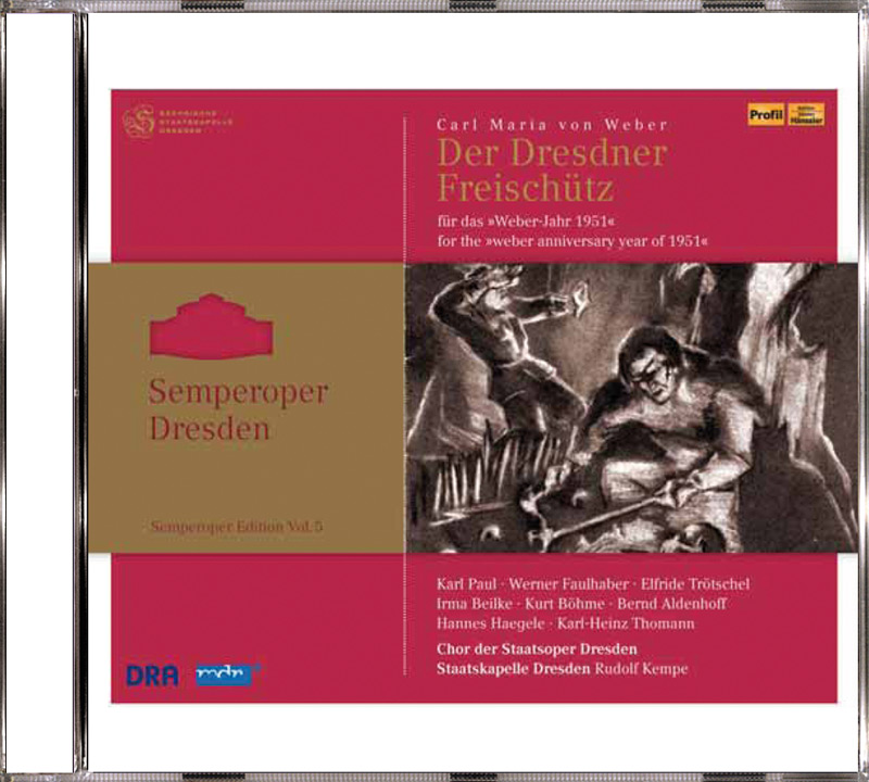 0881488100327 - Der Freischütz - R Kempe K Paul W Faulhaber E Trötschel Sd (CD)