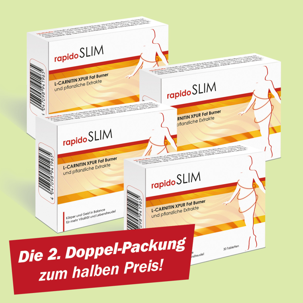 4er Set: rapidoSLIM (4 x 30 Tabletten)
