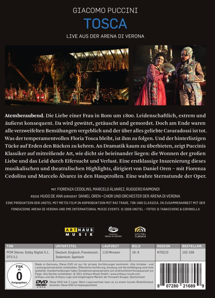 Sternstunden der Oper - Puccini: Tosca