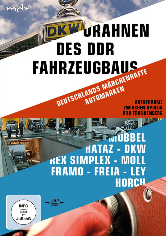 4250015798669 - Die Urahnen des DDR Fahrzeugbaus 1 DVD (DVD)