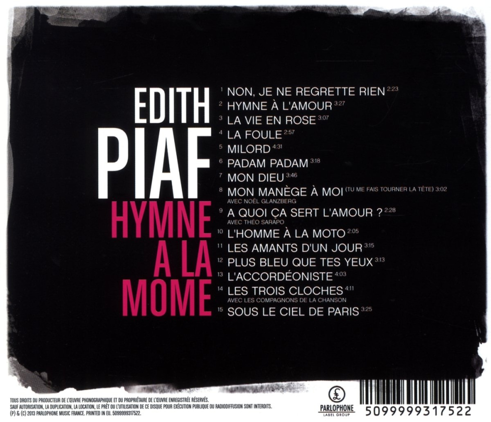 Hymne A La Môme (Best Of)