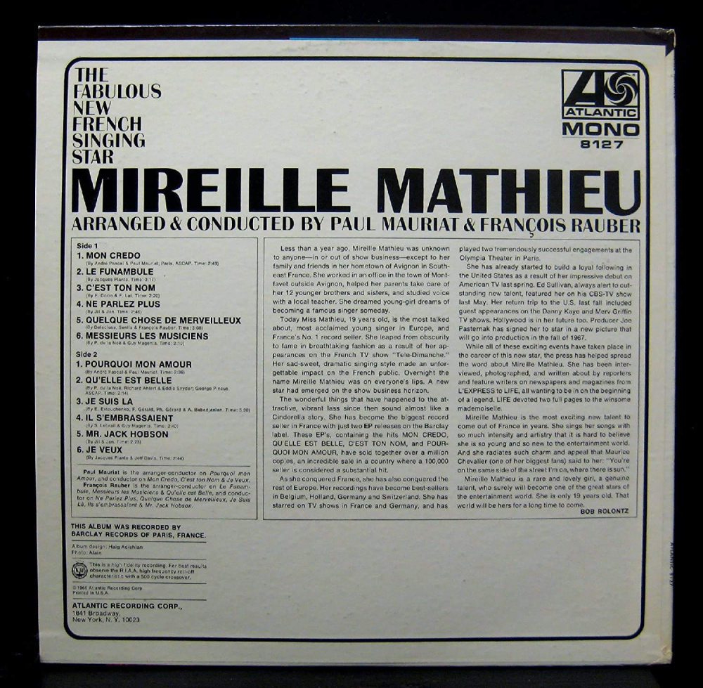 The Fabulous New French Singing Star