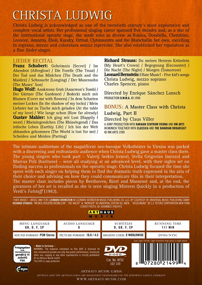 Liederabend / Lieder Recital