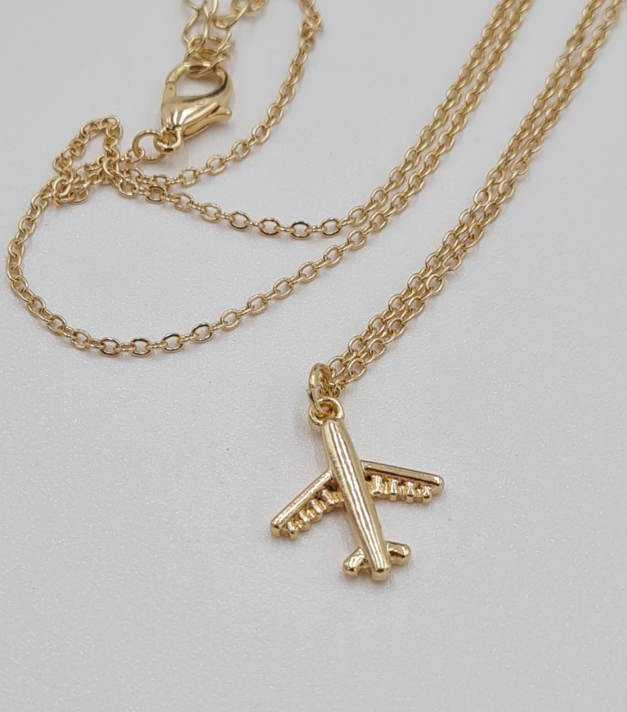 Kette mit Flugzeuganhänger