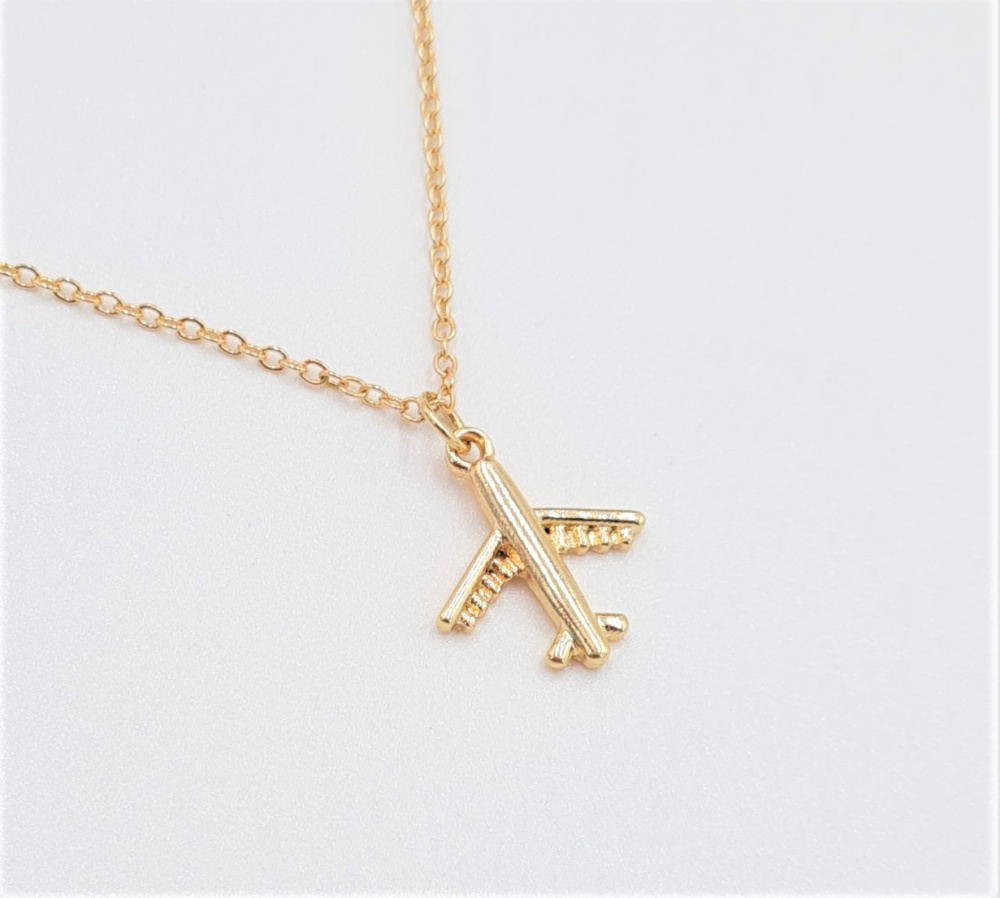 Kette mit Flugzeuganhänger