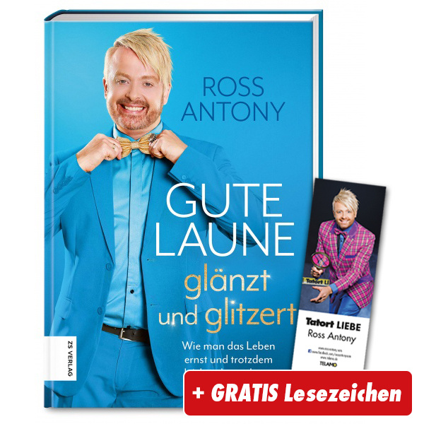 Gute Laune glitzert und glänzt + GRATIS Lesezeichen (exklusives Angebot)