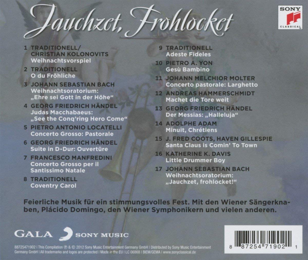 Jauchzet, frohlocket! - Festliche Klassik zu Weihnachten
