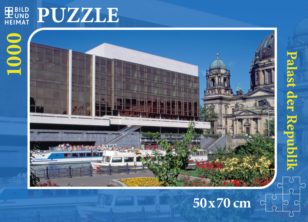 4260724180013 - Das Bild und Heimat-XL-Fotopuzzle Palast der Republik