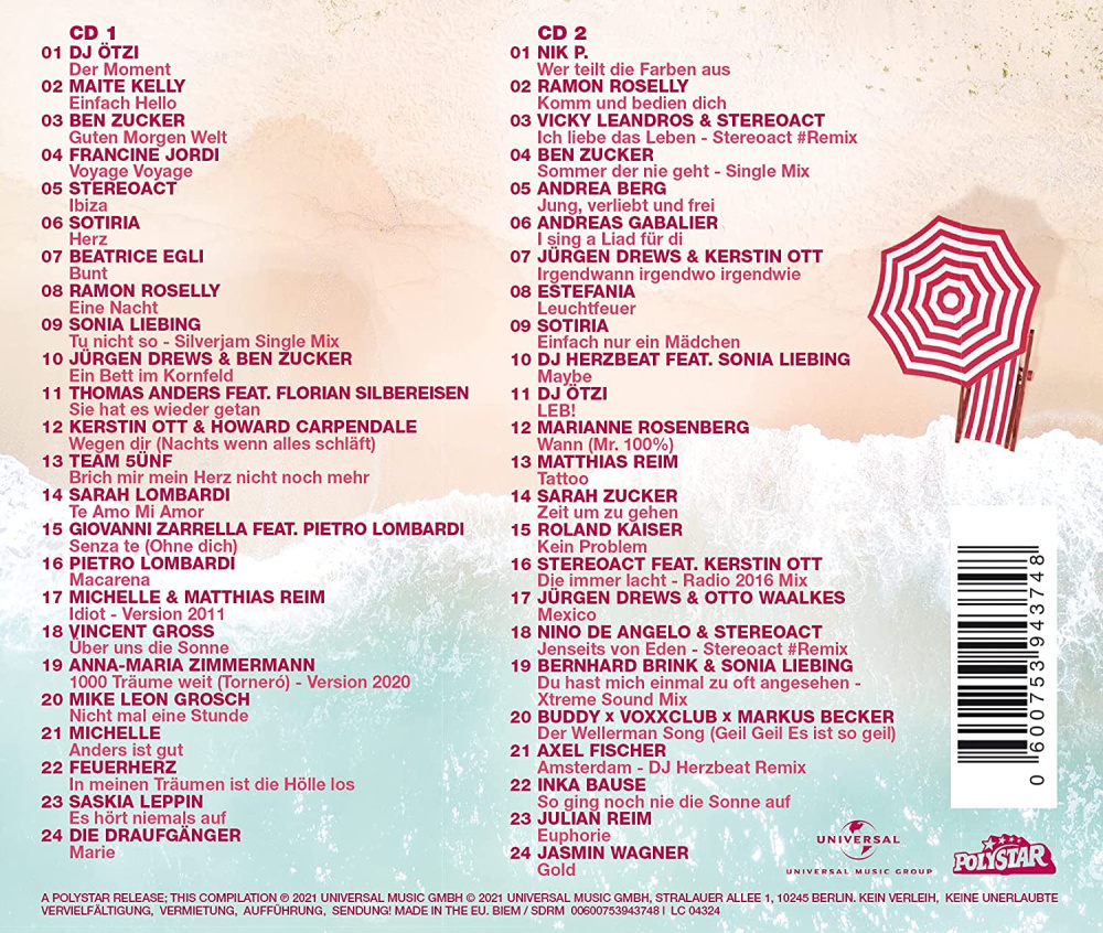 Schlager - Die Hits Des Sommers 2