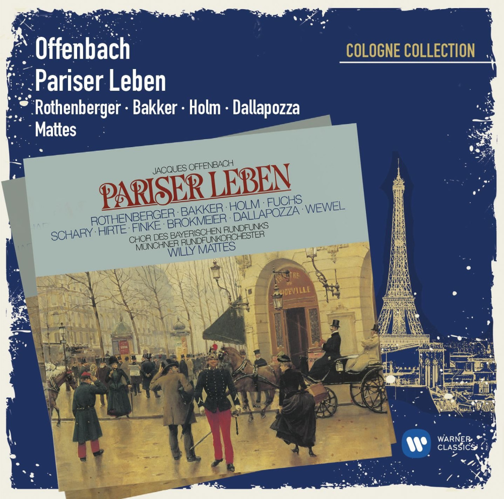 0825646289233 - Pariser Leben - Anneliese Rothenberger Marco Bakker Willy Mattes (CD)