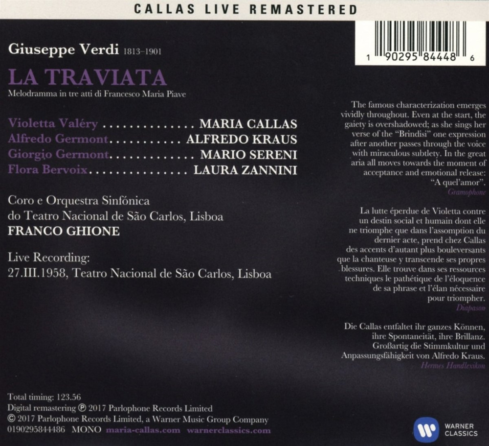 Verdi: La Traviata