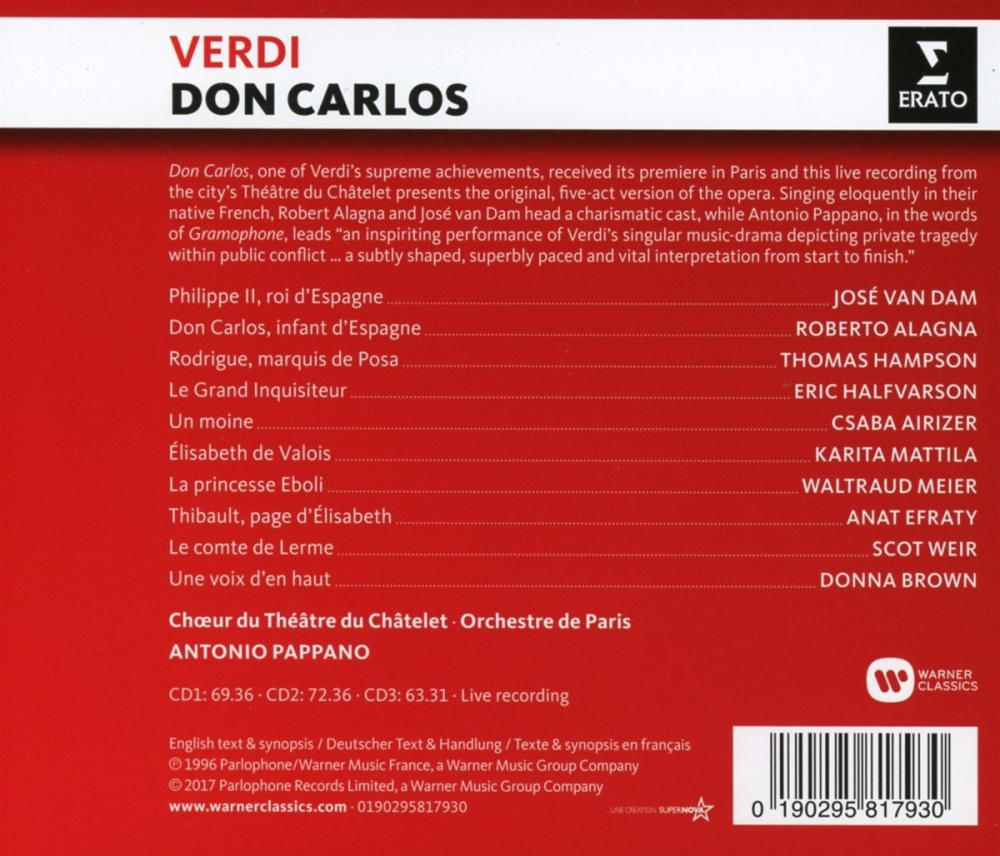 Verdi: Don Carlos