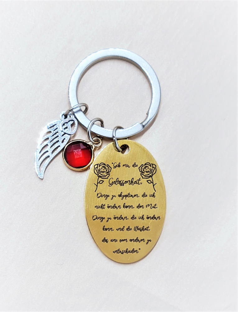 (Os) Schlüsselanhänger Gelassenheitsgebet