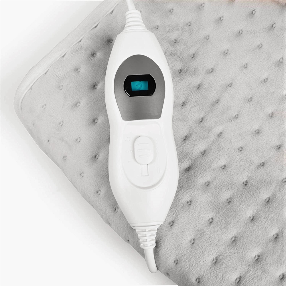 Elektrischer Fußwärmer grau