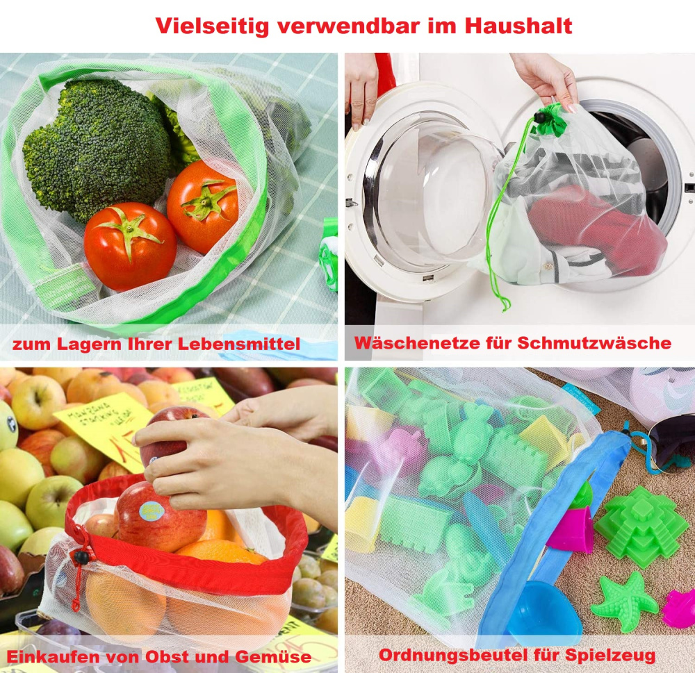 Mehrwegnetze 9er-Set