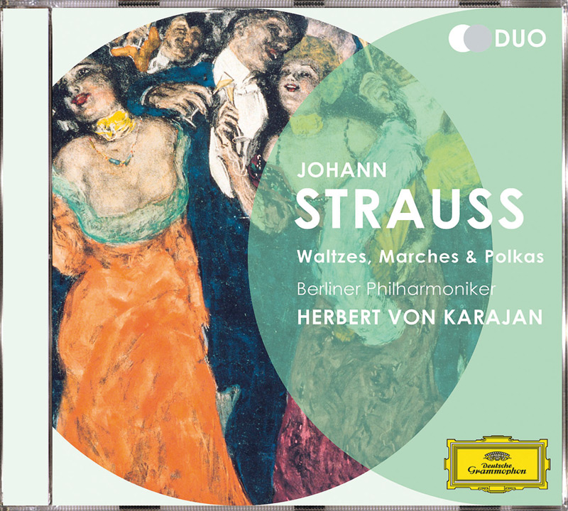 0028947900023 - Strauss II J Waltzes Marches and Polkas - Herbert von Karajan Bp (CD)