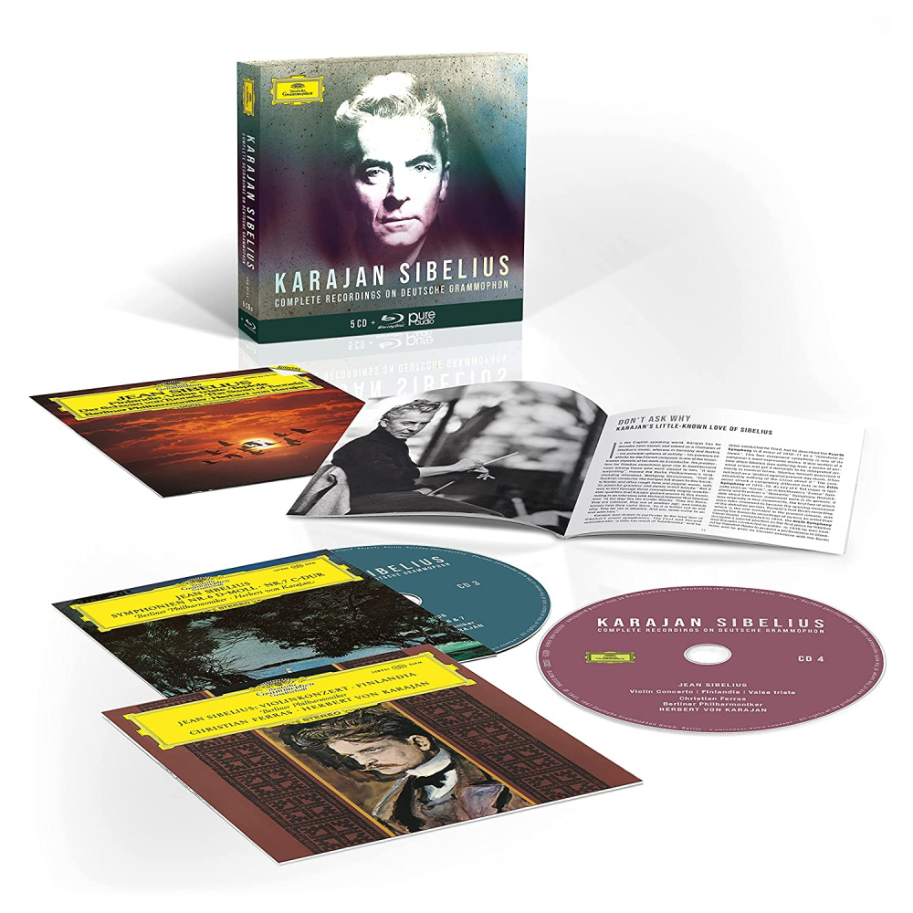 0028948606511 - Complete Sibelius Recordings on DG - Karajan C Ferras Bpo (CD mit BRD)