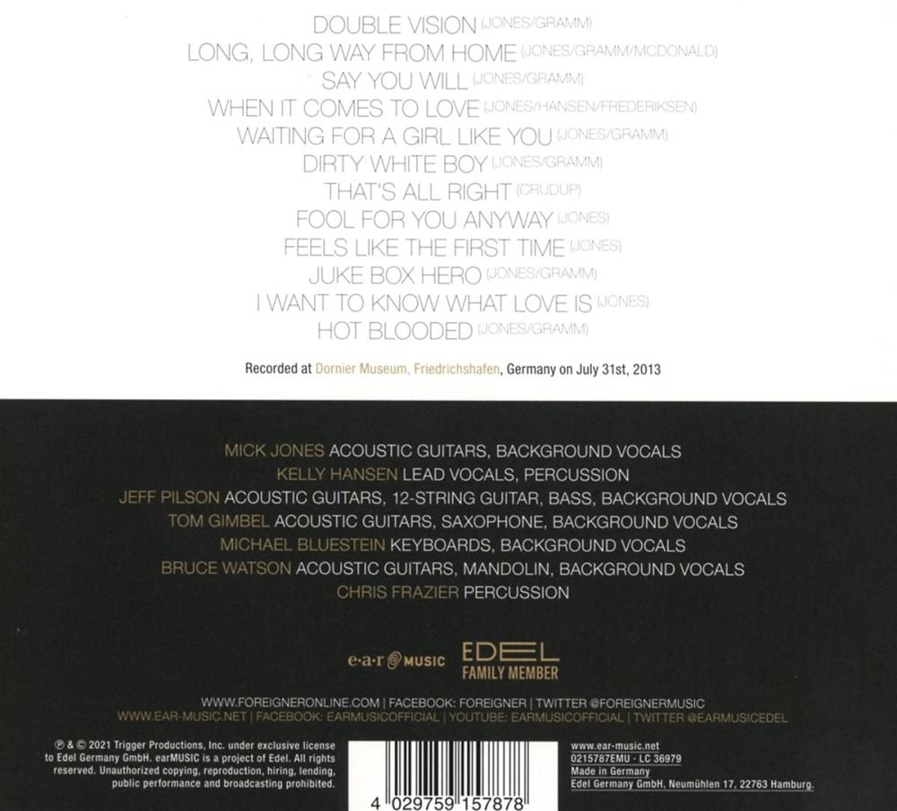 An Acoustic Evening With Foreigner