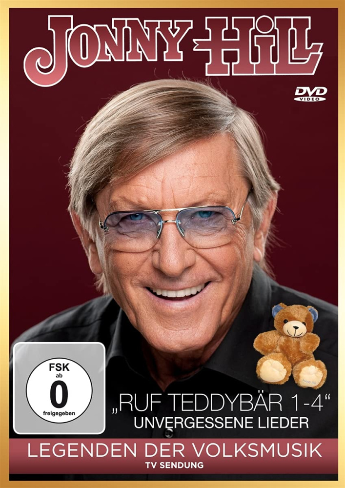 9002986634775 - Jonny Hill - Ruf Teddybär 1-4 - Unvergessene Lieder DVD - Jonny Hill (DVD)