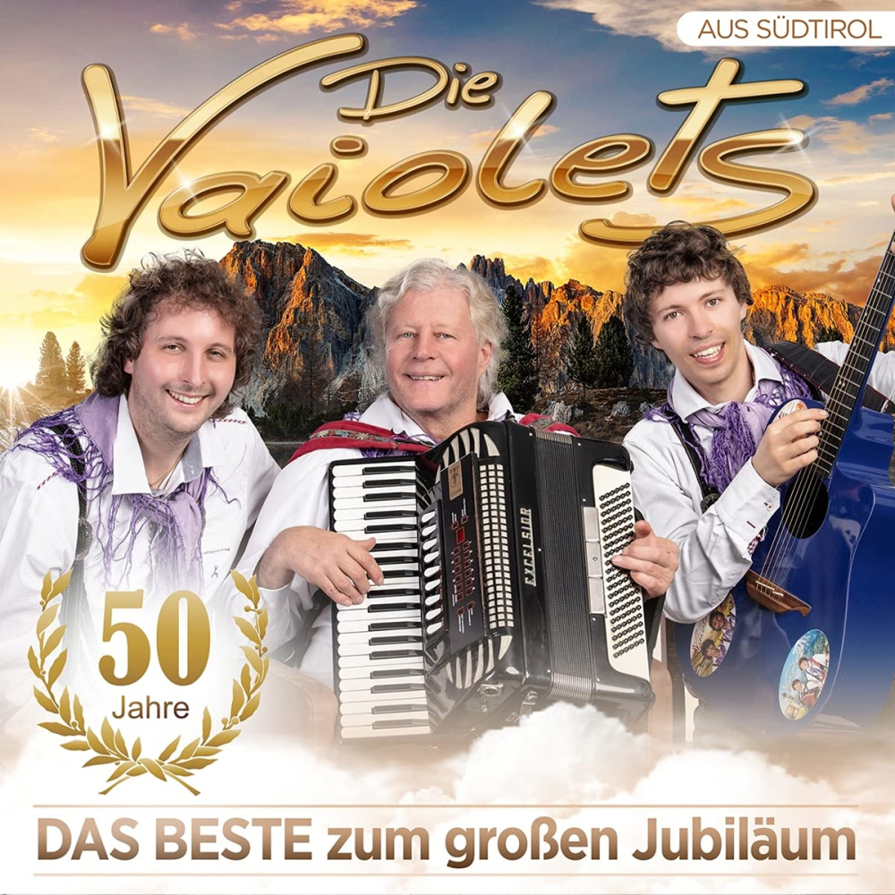 9002986713791 - Die Vaiolets - 50 Jahre - Das Beste zum großen Jubiläum CD - Die Vaiolets (CD)