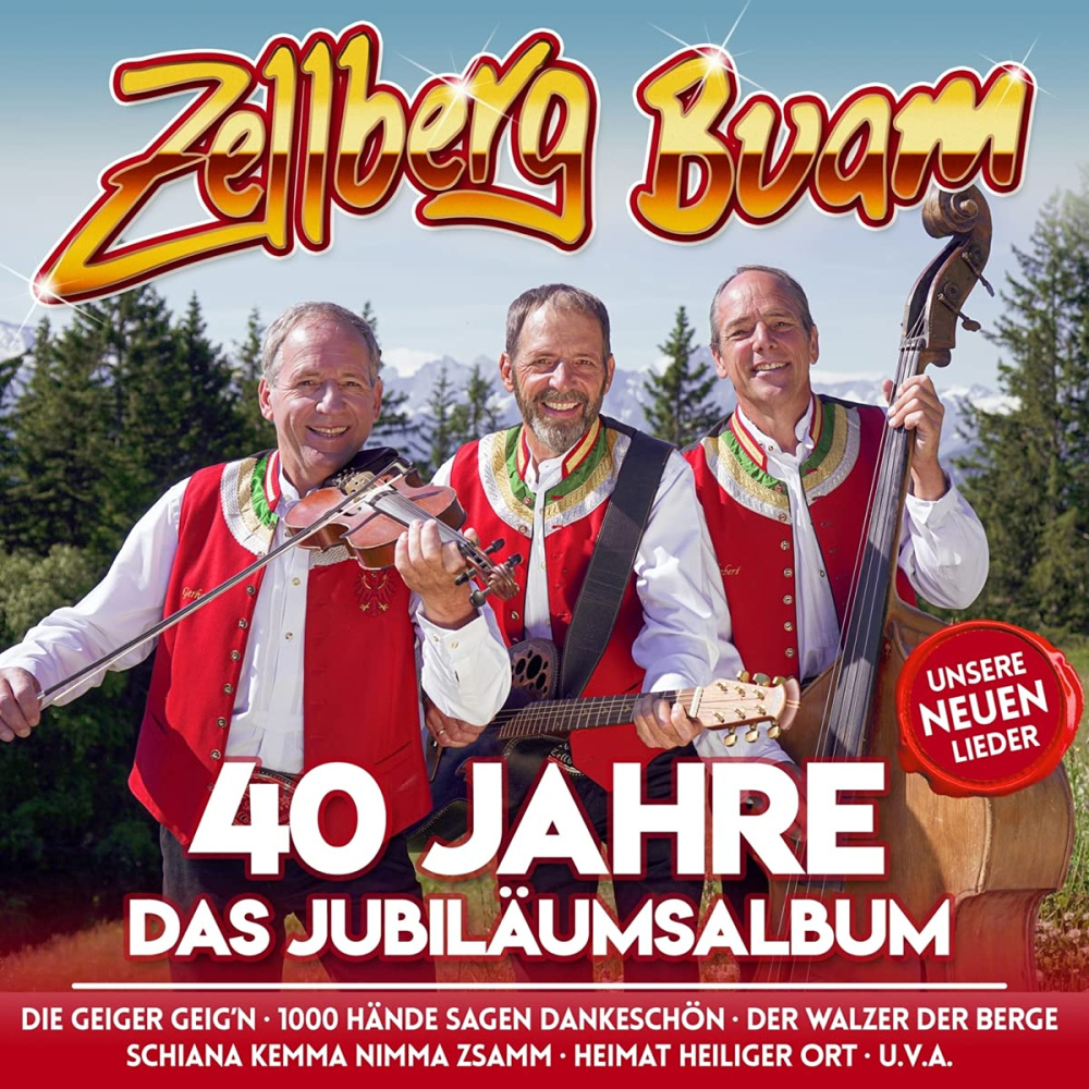 9002986713784 - Zellberg Buam - GEBRAUCHT 40 Jahre Jubiläumsalbum - Preis vom 02102023 050404 h