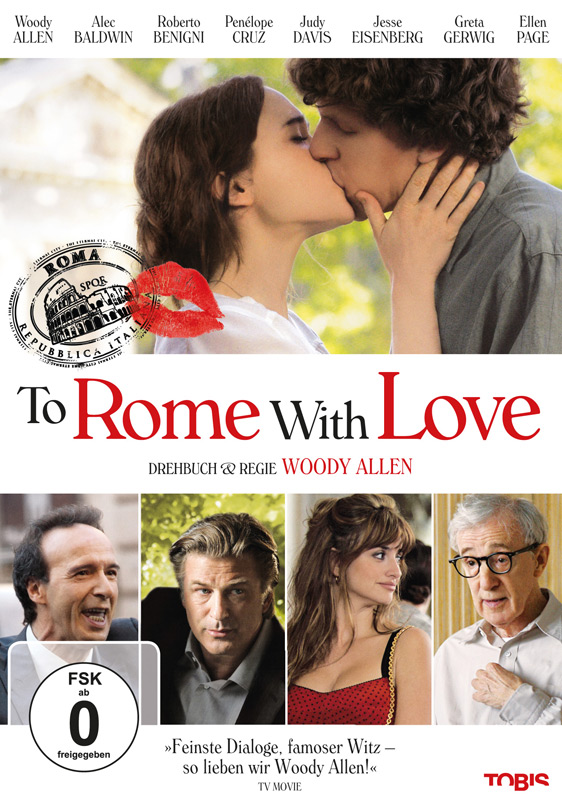 5050582922288 - To Rome with Love (DVD)