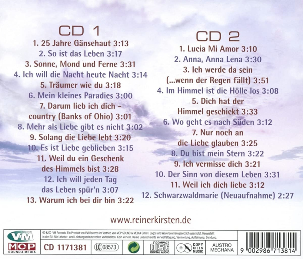 Das Beste zum Jubiläum