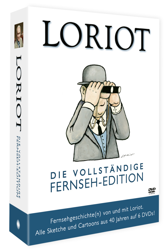 4052912170049 - Bülow Vicco von - GEBRAUCHT Loriot - Die vollständige Fernseh-Edition [6 DVDs] - Preis vom 23102023 050123 h