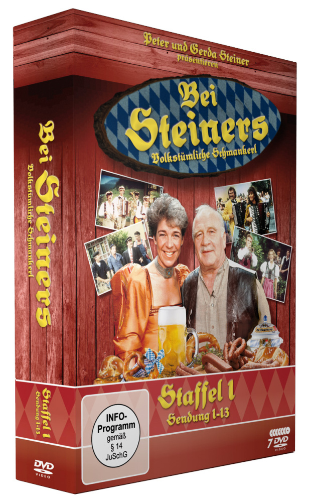 4042564217230 - Peter Steiner - GEBRAUCHT Bei Steiners - Volkstümliche Schmankerl Staffel 1 - Preis vom 04062023 050858 h