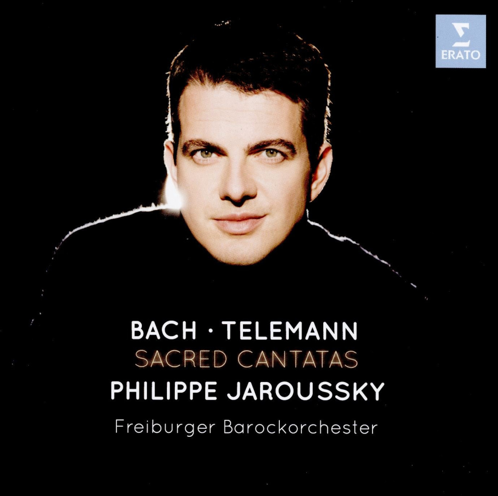 0190295925338 - Bach TelemannSacred Cantatas - Jaroussky Freiburger Barockorchester (CD)