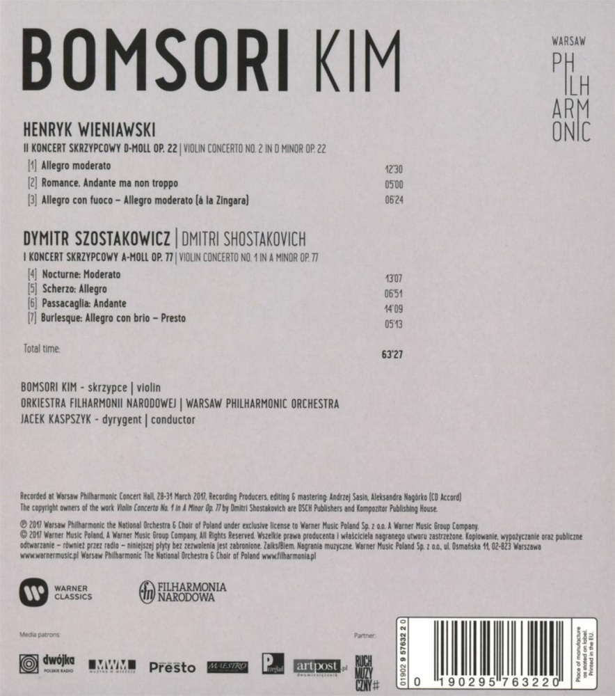 Wieniawski & Shostakovich