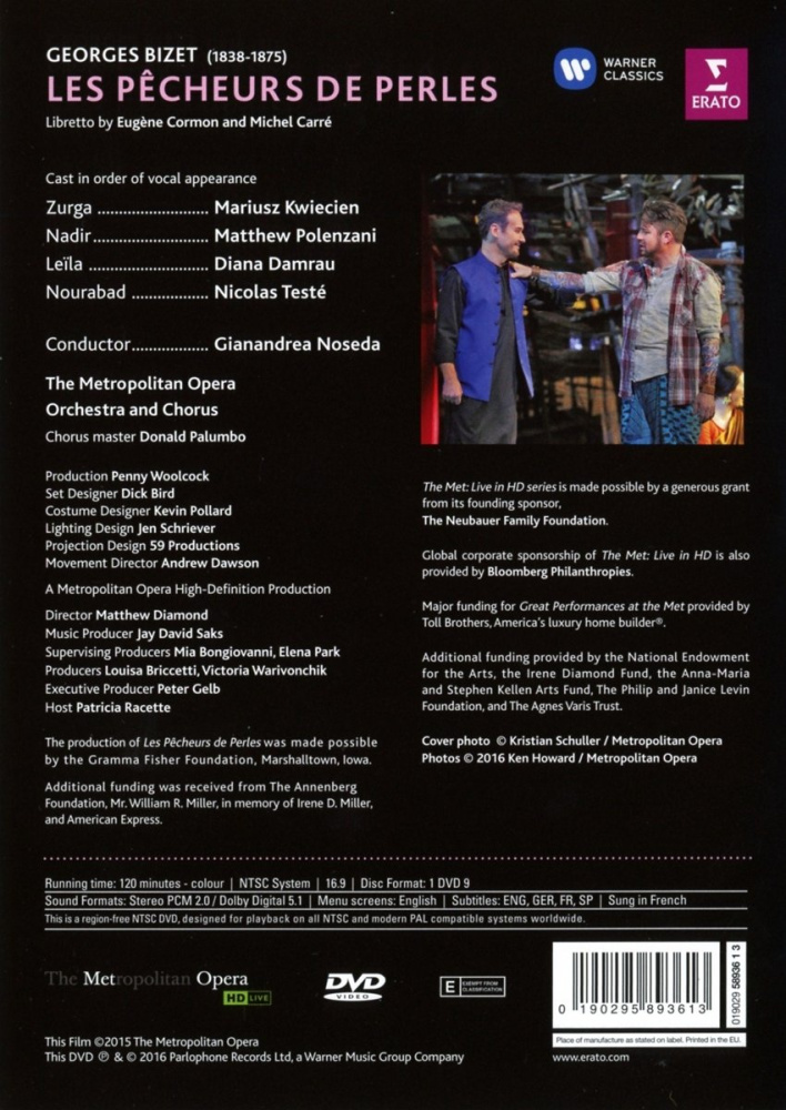 Bizet: Les Pecheurs De Perles (Die Perlenfischer)