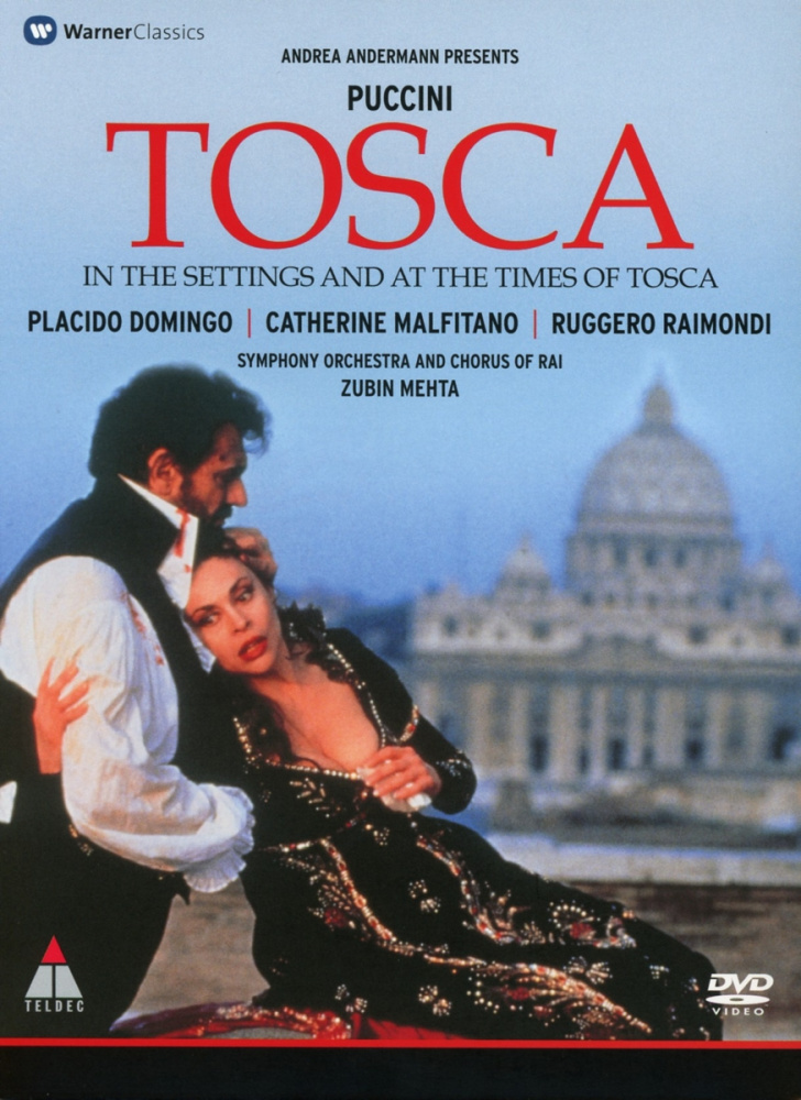 0825646452934 - Tosca(In The Settings And At The Times Of Tosca - Placido Domingo Catherine Malfitano Zubin Metha (DVD)